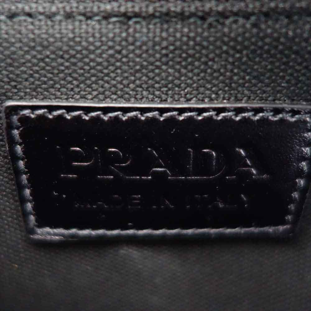 PRADA プラダ 1BB074 × adidas アディダス CITY CALF 世界700個限定 レザー ボストン バッグ ホワイト系【美品】【中古】