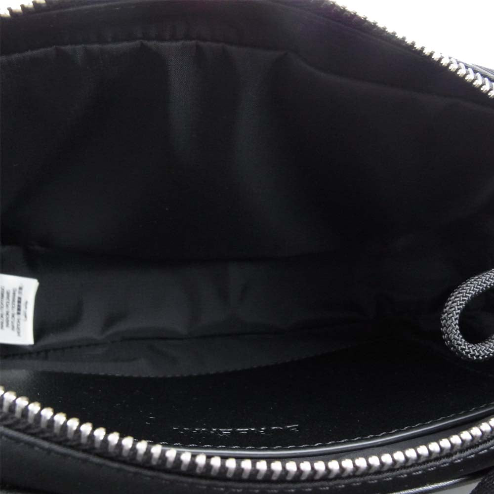 BURBERRY バーバリー ロゴ ナイロン クロス ボディバッグ ブラック系【美品】【中古】