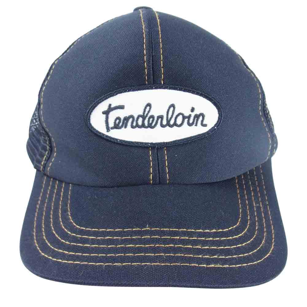 TENDERLOIN テンダーロイン T-TRUCKER CAP MESH CAP トラッカー メッシュ キャップ ブラック系【中古】