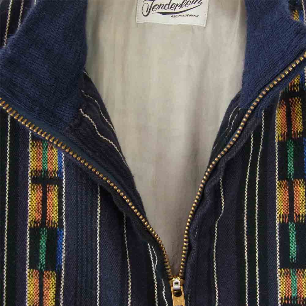 TENDERLOIN テンダーロイン T-GTM JKT ZIP グアテマラ ガテマラ フルジップ ネイビー系 S【中古】