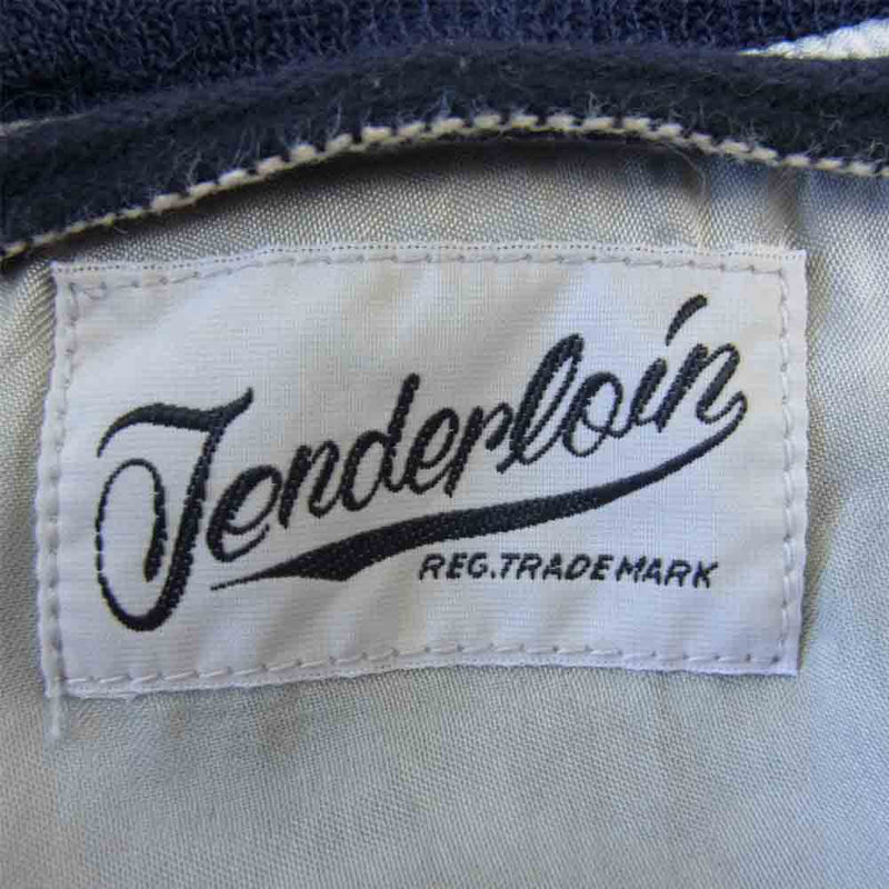 TENDERLOIN テンダーロイン T-GTM JKT ZIP グアテマラ ガテマラ フルジップ ネイビー系 S【中古】