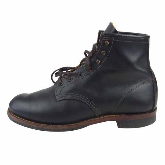 RED WING レッドウィング 9060 茶芯 BECKMAN FLATBOX ベックマン フラットボックス ブラック クロンダイク ブラウン系 8.5【中古】