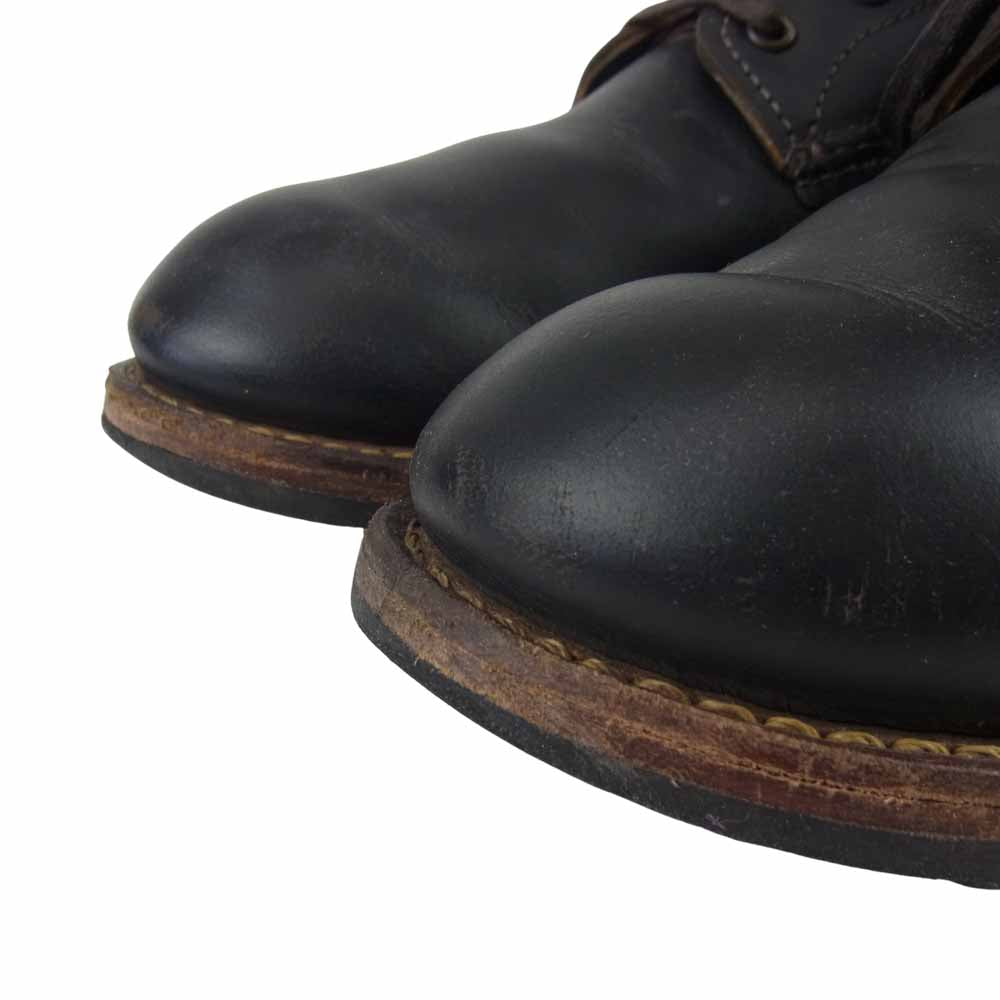 RED WING レッドウィング 9060 茶芯 BECKMAN FLATBOX ベックマン フラットボックス ブラック クロンダイク ブラウン系 8.5【中古】