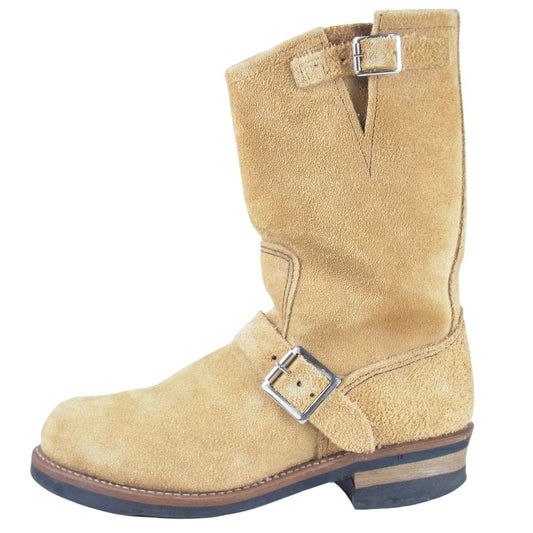 RED WING レッドウィング 9269 ENGINEER STOVEPIPE エンジニア ストーブパイプ タンブルハイドラフアウト ライトブラウン系 8.5D【中古】