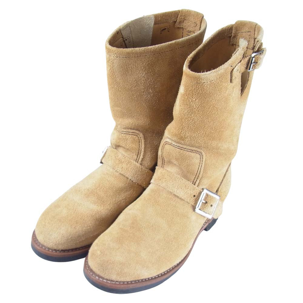 RED WING レッドウィング 9269 ENGINEER STOVEPIPE エンジニア ストーブパイプ タンブルハイドラフアウト ライトブラウン系 8.5D【中古】
