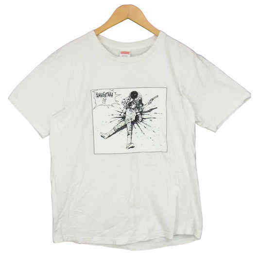 Supreme シュプリーム 17AW × akira yamagata tee アキラ ホワイト系 M【中古】