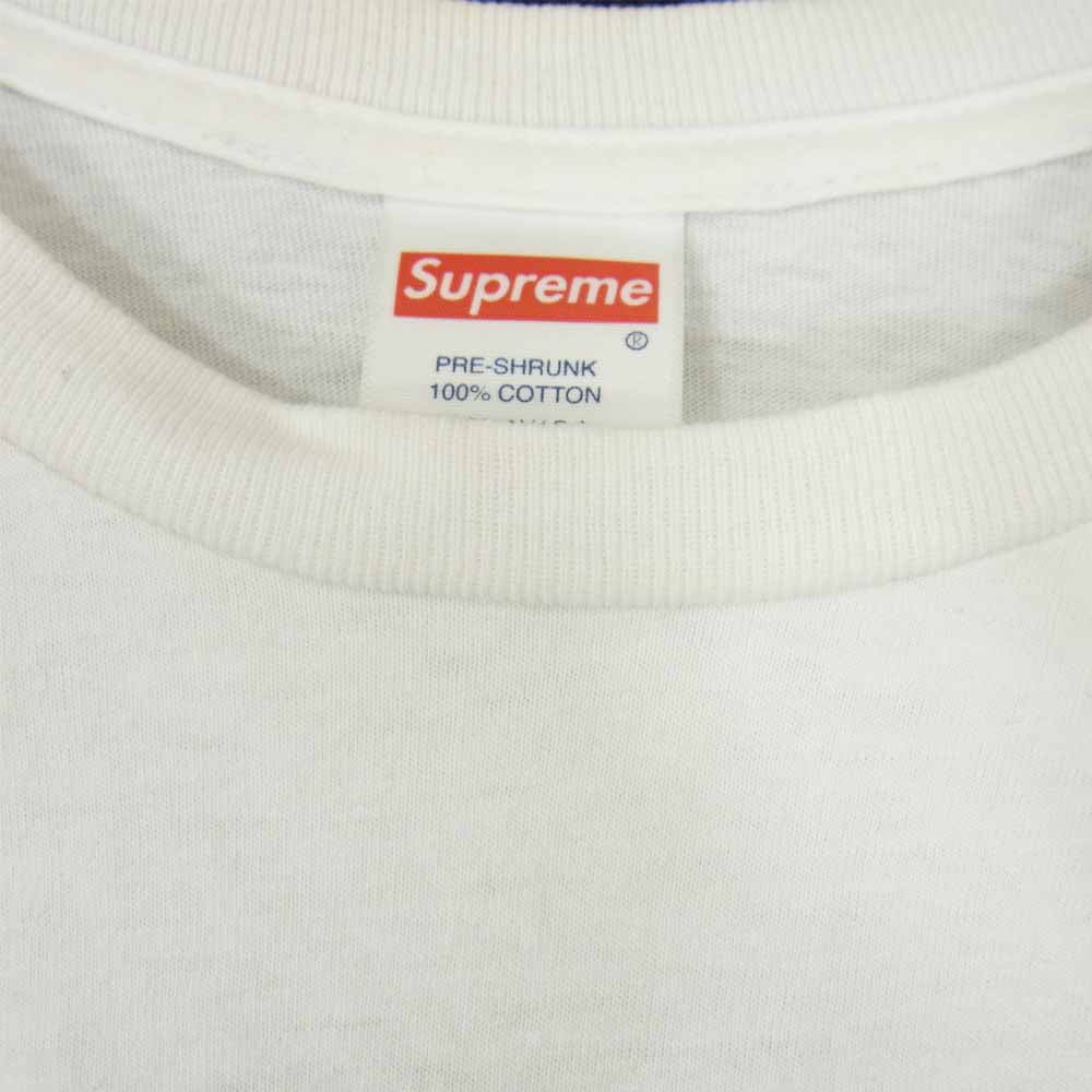 Supreme シュプリーム 17AW × akira yamagata tee アキラ ホワイト系 M【中古】