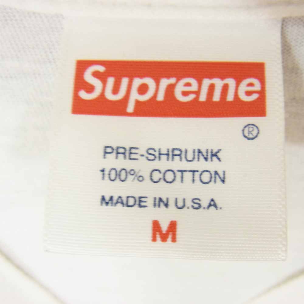Supreme シュプリーム 17AW × akira yamagata tee アキラ ホワイト系 M【中古】