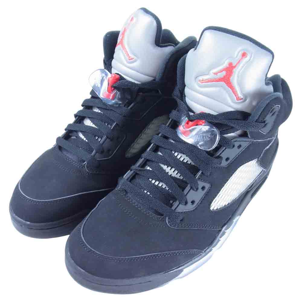 NIKE ナイキ 845035 003 AIR JORDAN 5 RETRO OG エアジョーダン5 レトロ OG ブラック系 US9.5【中古】