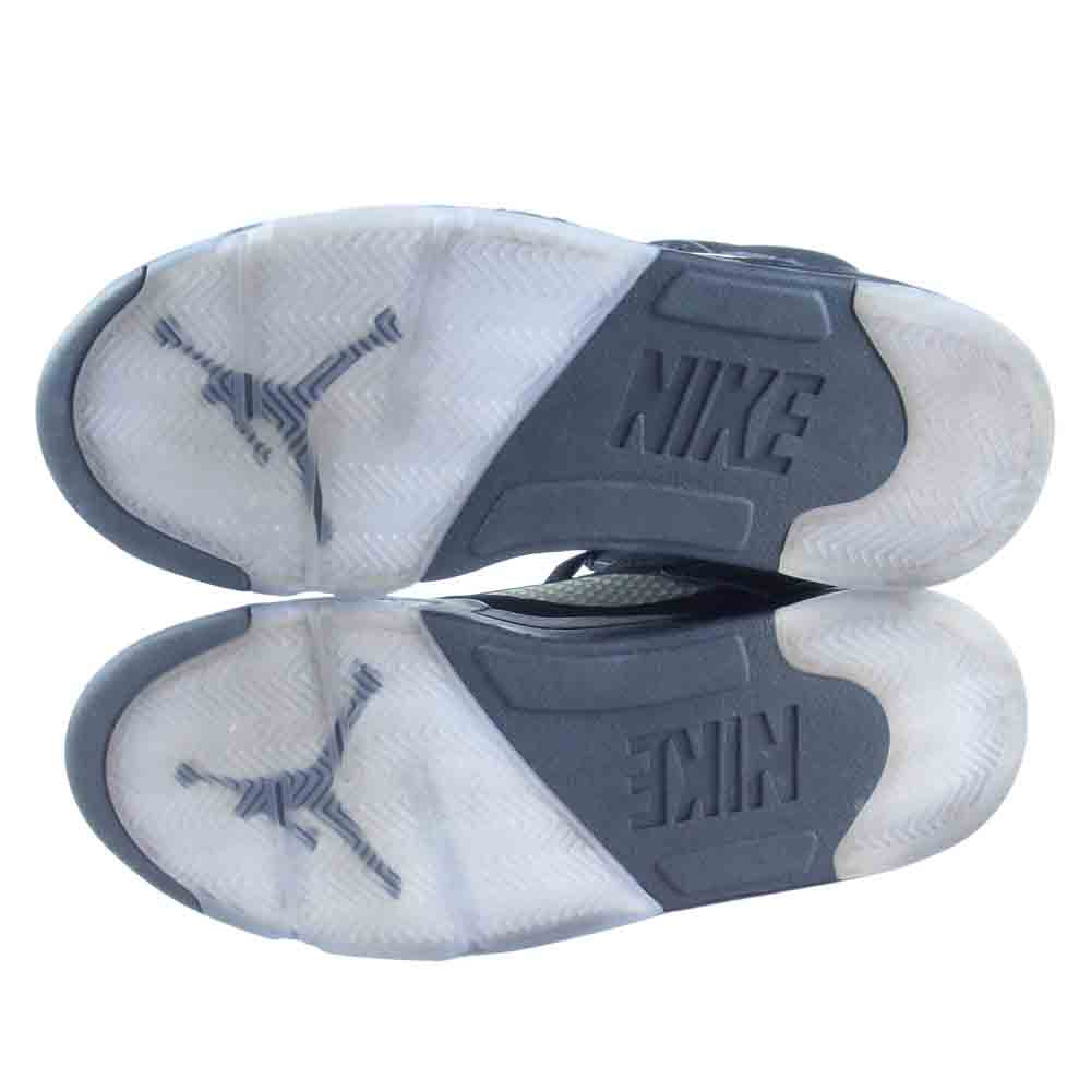 NIKE ナイキ 845035 003 AIR JORDAN 5 RETRO OG エアジョーダン5 レトロ OG ブラック系 US9.5【中古】