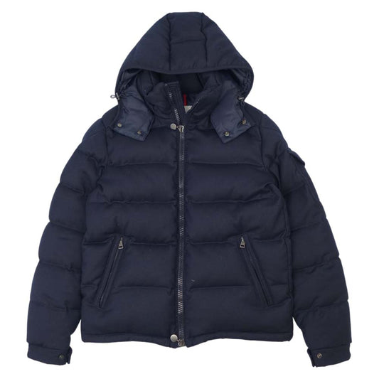 MONCLER モンクレール MONTGENEVRE モンジュネーブル ダウン ジャケット ネイビー系 2【美品】【中古】