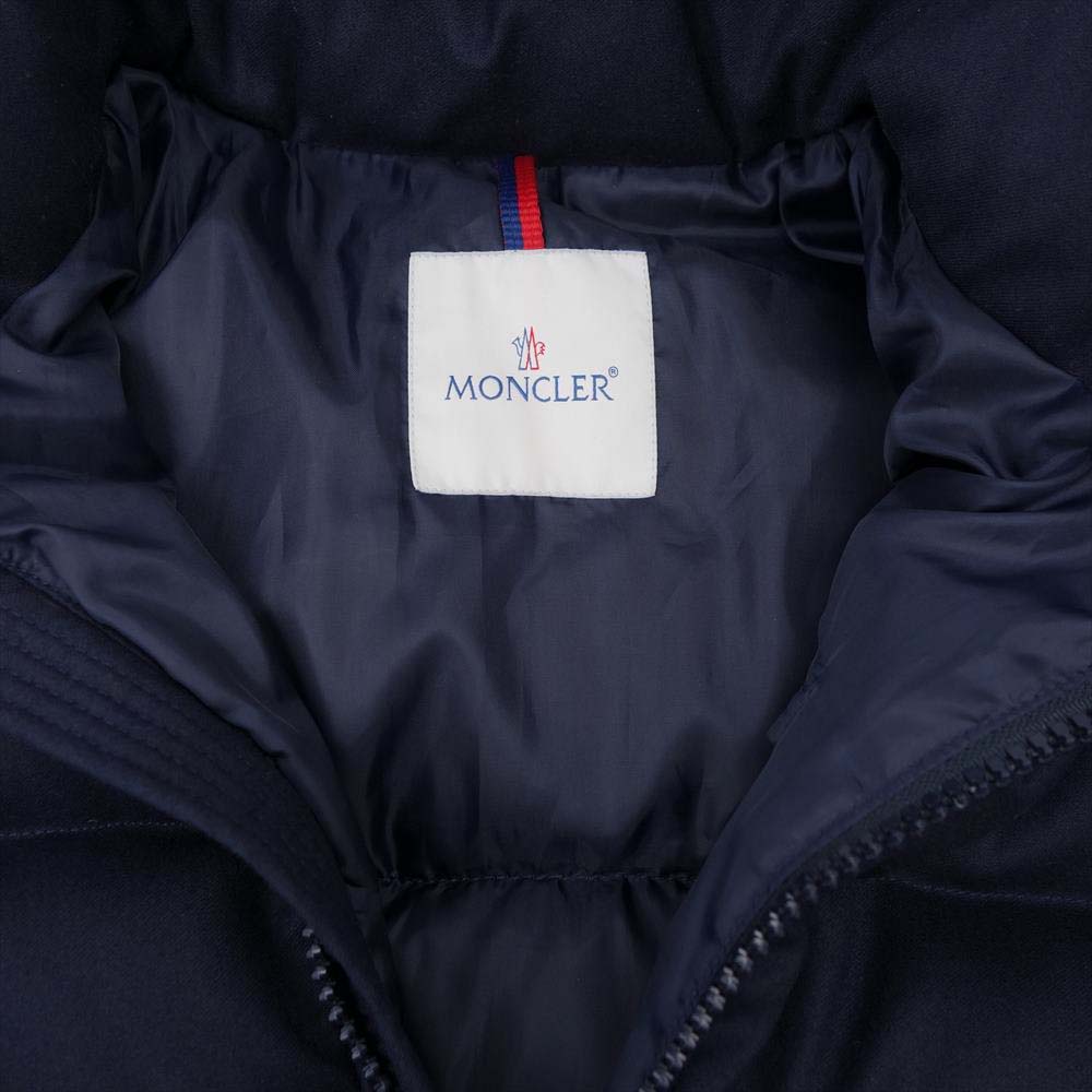 MONCLER モンクレール MONTGENEVRE モンジュネーブル ダウン ジャケット ネイビー系 2【美品】【中古】