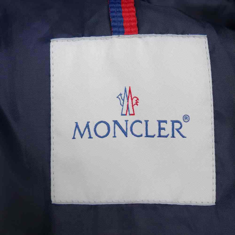 MONCLER モンクレール MONTGENEVRE モンジュネーブル ダウン ジャケット ネイビー系 2【美品】【中古】