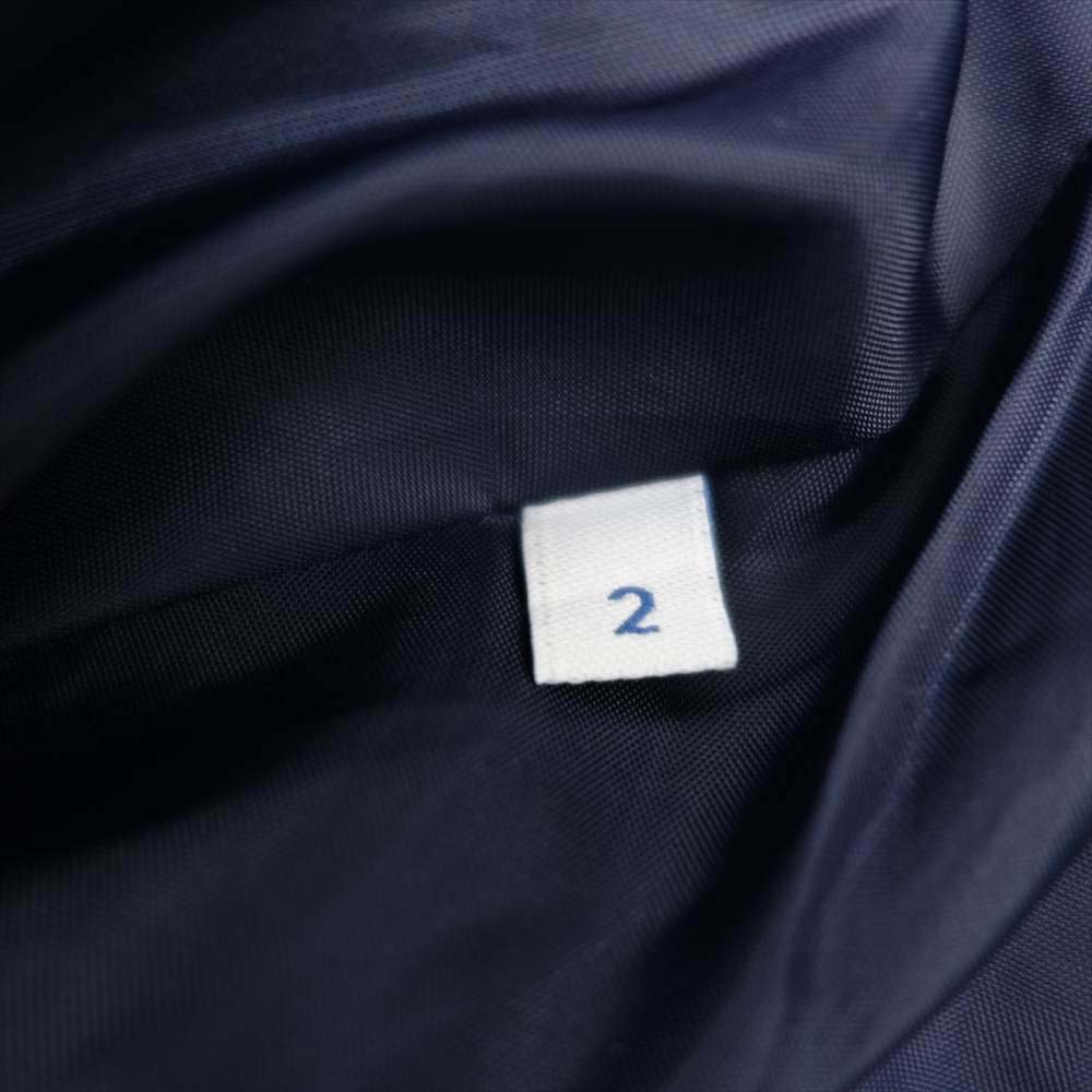 MONCLER モンクレール MONTGENEVRE モンジュネーブル ダウン ジャケット ネイビー系 2【美品】【中古】
