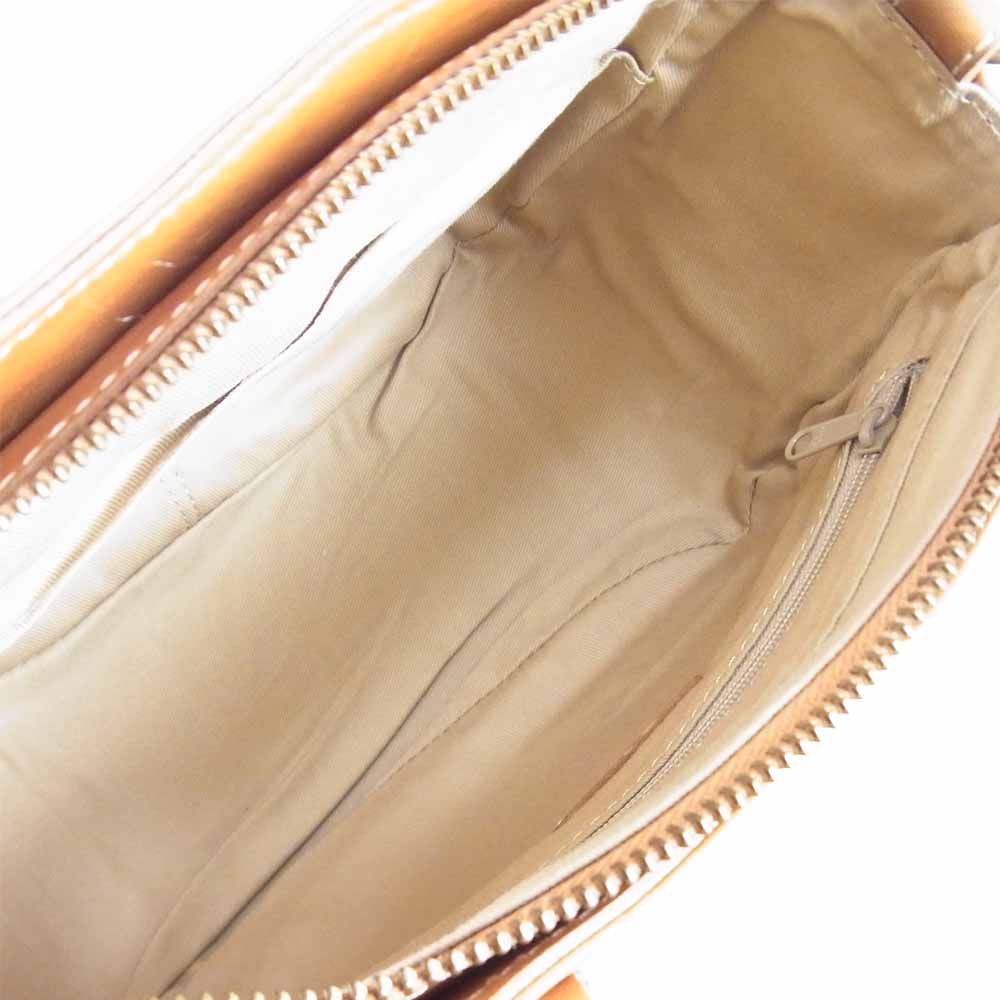 Dakota 1034132 2Way ネルソン ショルダー ハンド バッグ レザー ブラウン系【新古品】【未使用】【中古】
