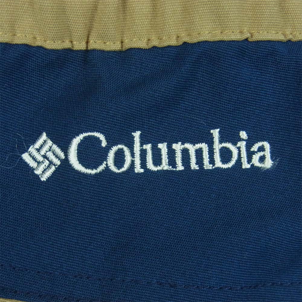Columbia コロンビア PM4845 カシュマン III マルチカラー ショーツ ショート パンツ ブラック系 ネイビー系 L【中古】