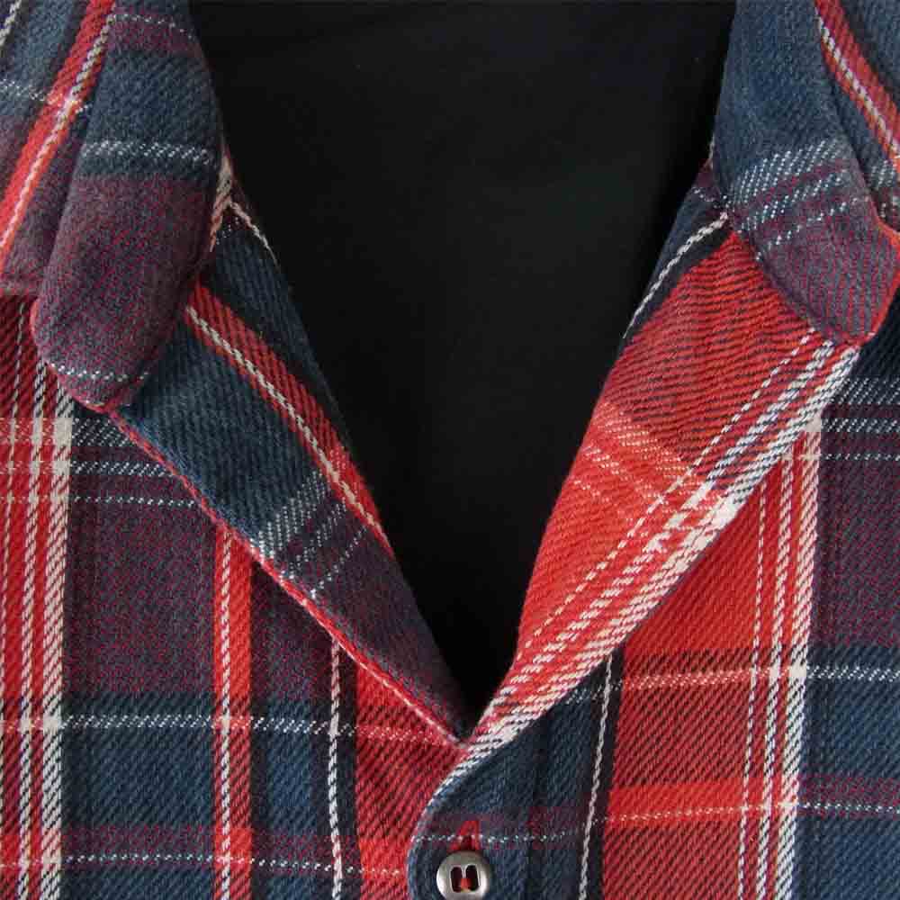 attack the mind 7 アタックザマインドセブン チェック シャツ ジャケット レッド系 1【中古】