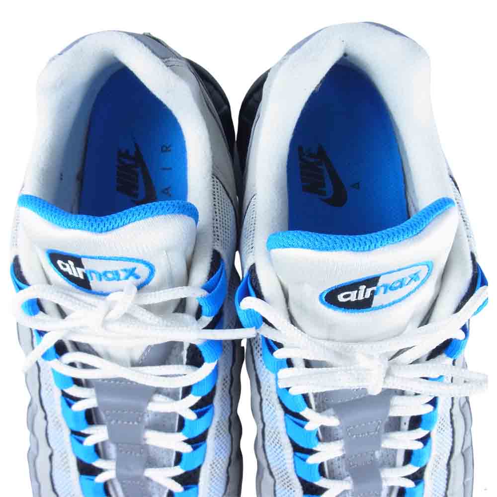 NIKE ナイキ AT8696 100 AIR MAX 95 CRYSTAL BLUE エアマックス クリスタル ブルー スニーカー グレー系 US11.5【中古】