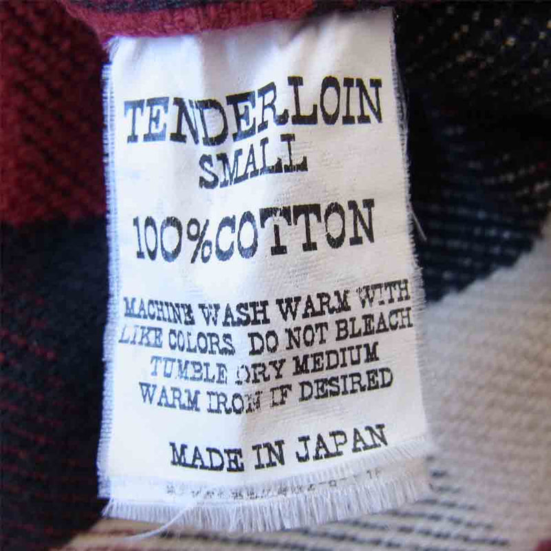 TENDERLOIN テンダーロイン T-HEAVY FLANNEL SHT ヘビー チェック ネル シャツ マルチカラー系 S【中古】