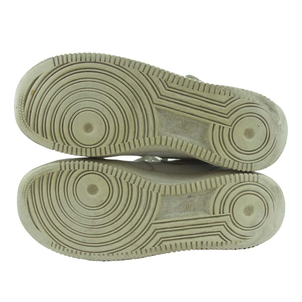 NIKE ナイキ 315123-111 AIR FORCE 1 MID エアフォース ワン ミッド スニーカー ホワイト系 26.5cm【中古】