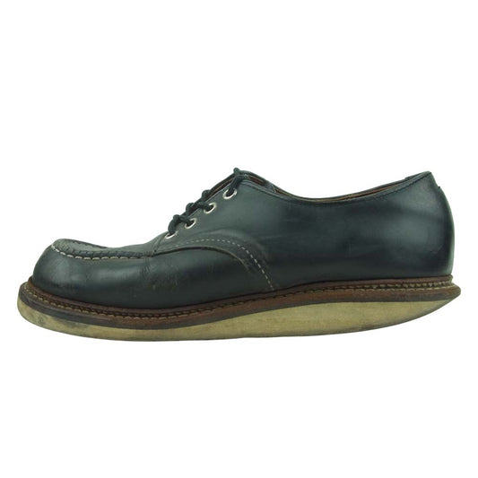 RED WING レッドウィング 8106 オックスフォード ローカット レザー シューズ USA7.5D ブラック系 25.5cm【中古】