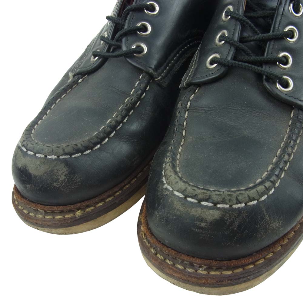 RED WING レッドウィング 8106 オックスフォード ローカット レザー シューズ USA7.5D ブラック系 25.5cm【中古】