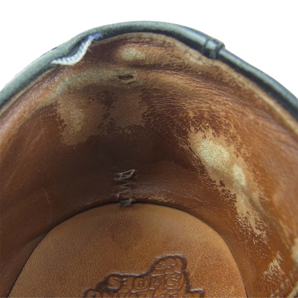 RED WING レッドウィング 8106 オックスフォード ローカット レザー シューズ USA7.5D ブラック系 25.5cm【中古】