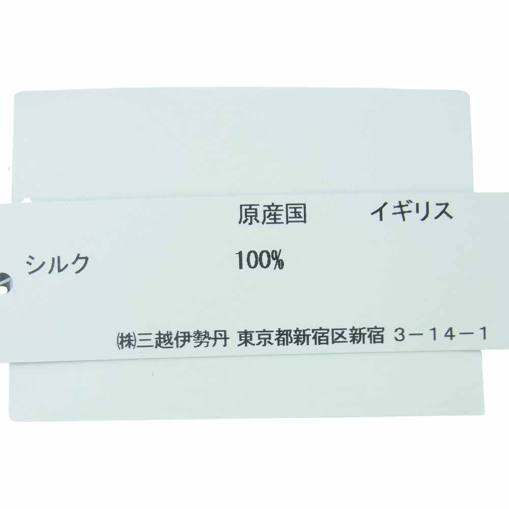 ターンブル&アッサー ドット ボウタイ 蝶ネクタイ シルク イギリス製 ブラック系【新古品】【未使用】【中古】