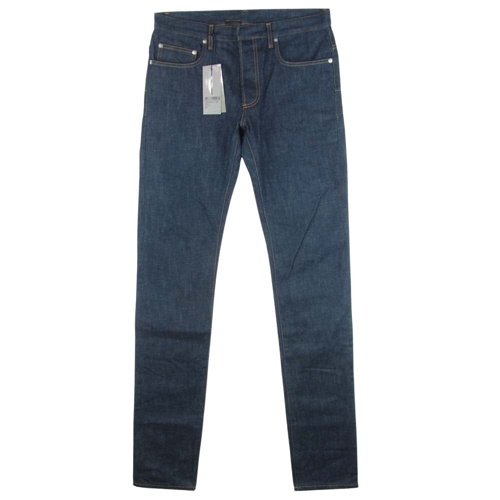 DIOR HOMME ディオールオム 163D004A0184 JEAN 17.5 デニム パンツ インディゴブルー系 31【美品】【中古】