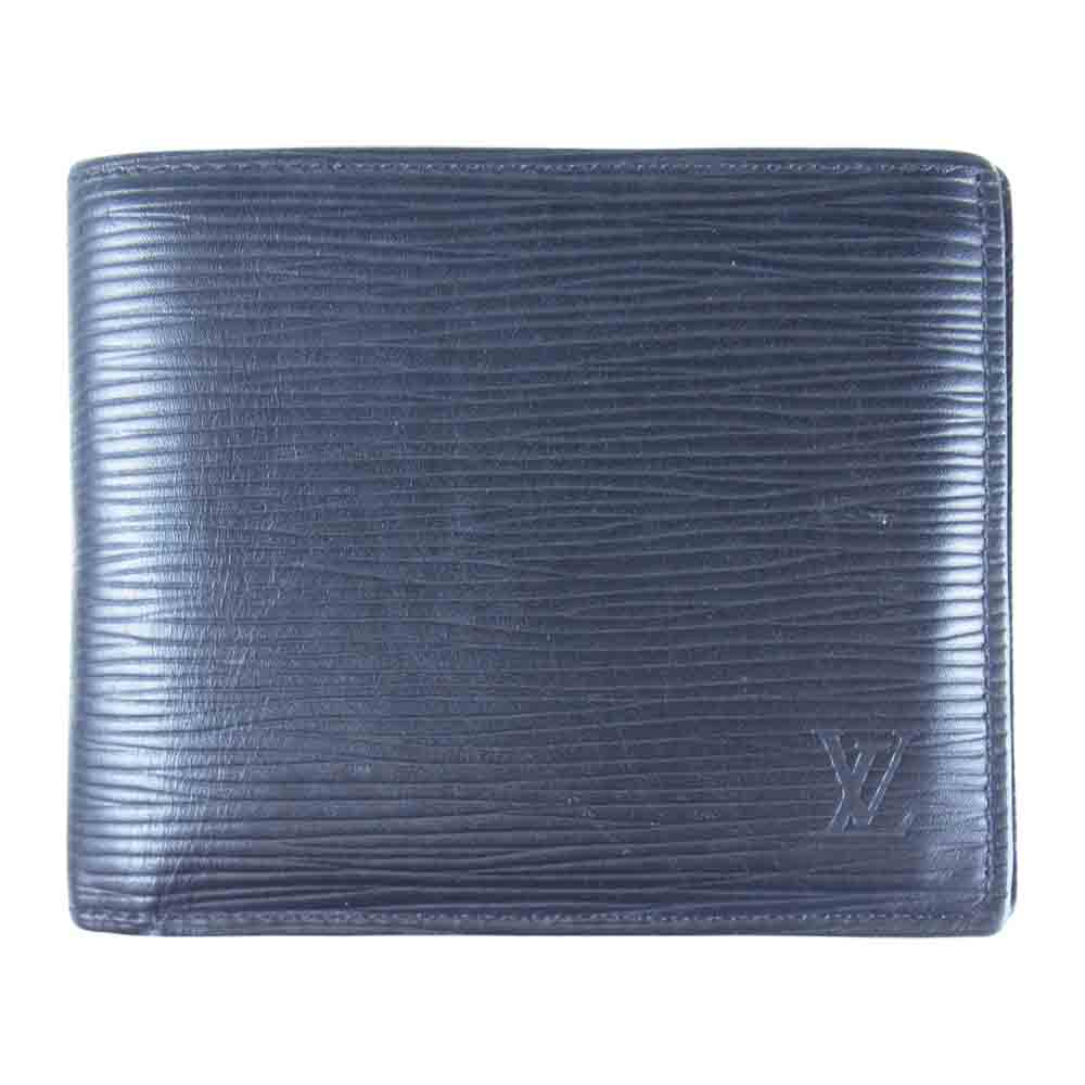 LOUIS VUITTON ルイ・ヴィトン M63652 エピ ポルトフォイユ マルコ NM 財布 ブラック系【中古】