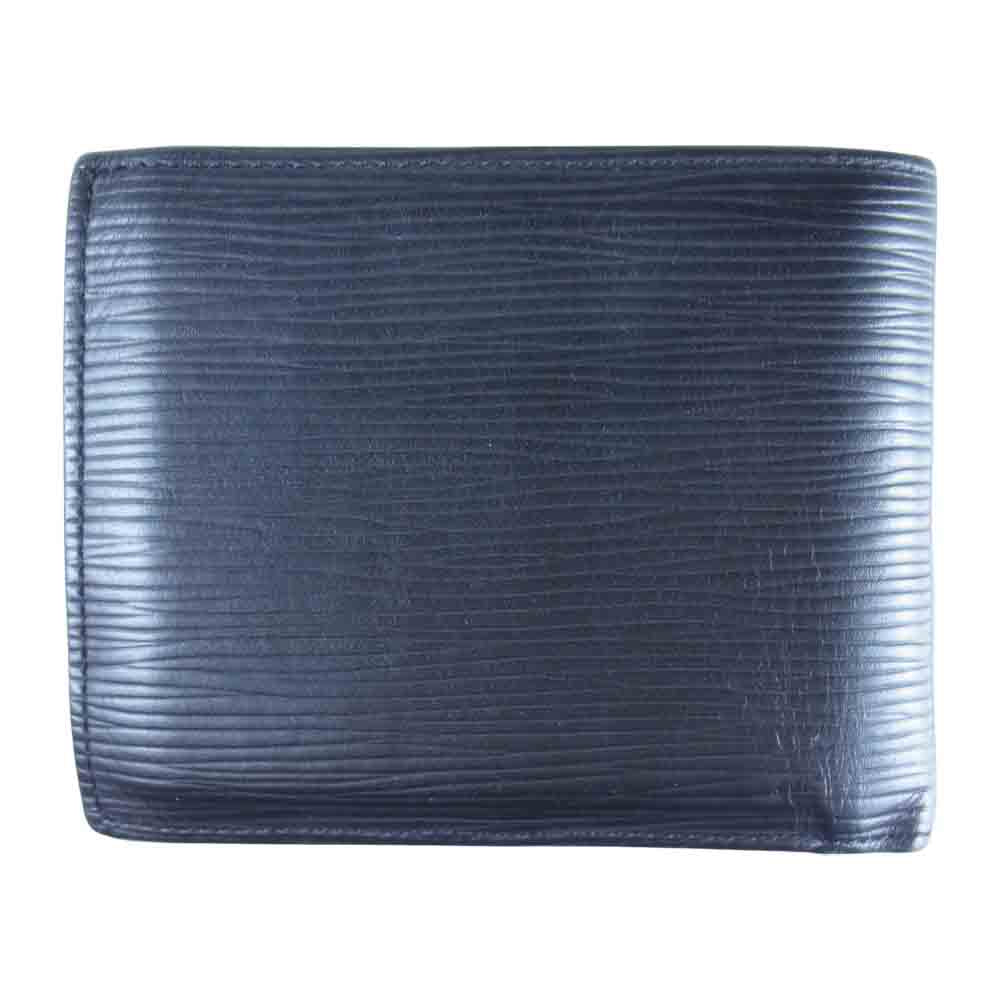 LOUIS VUITTON ルイ・ヴィトン M63652 エピ ポルトフォイユ マルコ NM 財布 ブラック系【中古】