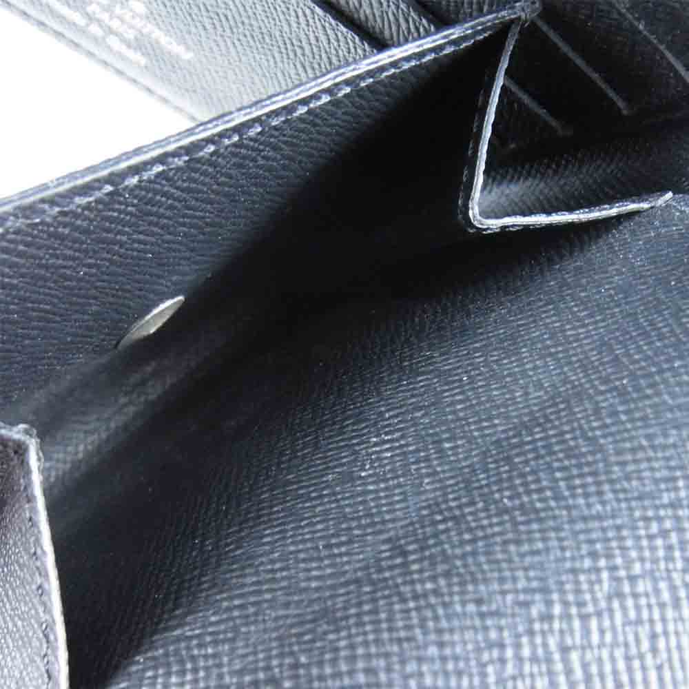 LOUIS VUITTON ルイ・ヴィトン M63652 エピ ポルトフォイユ マルコ NM 財布 ブラック系【中古】