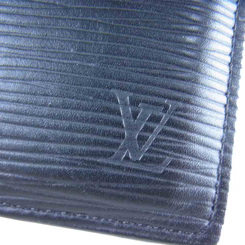 LOUIS VUITTON ルイ・ヴィトン M63652 エピ ポルトフォイユ マルコ NM 財布 ブラック系【中古】