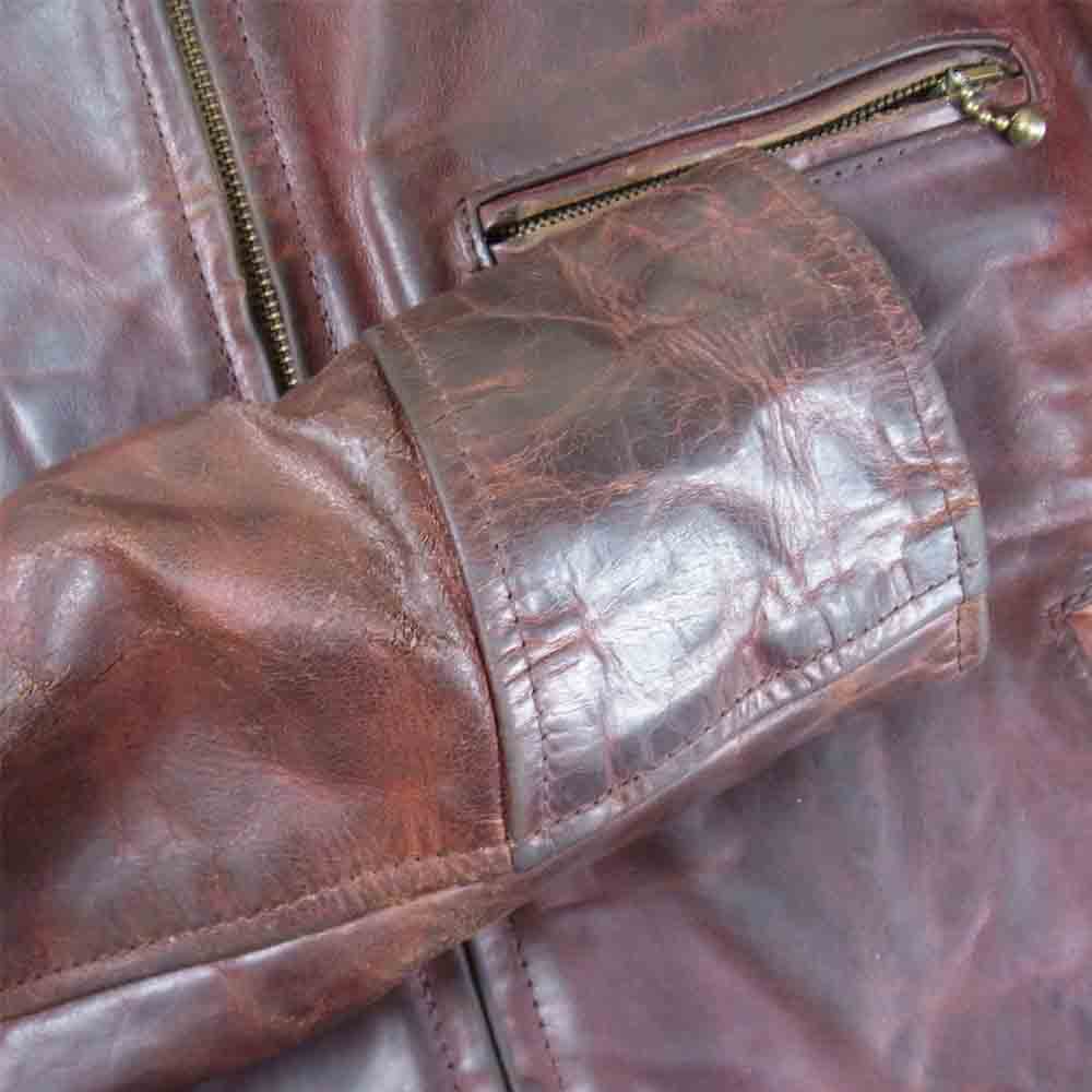 AERO LEATHER エアロレザー ハイウェイマン ホースハイド シングル
