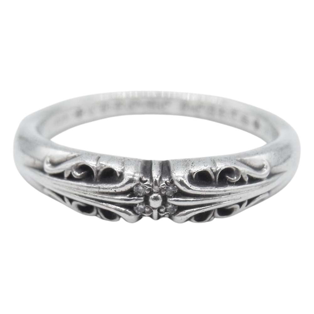 CHROME HEARTS クロムハーツ（原本無） ベイビー クラシック K&T アフター ダイヤ リング シルバー系【中古】