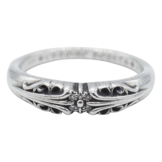 CHROME HEARTS クロムハーツ（原本無） ベイビー クラシック K&T アフター ダイヤ リング シルバー系【中古】