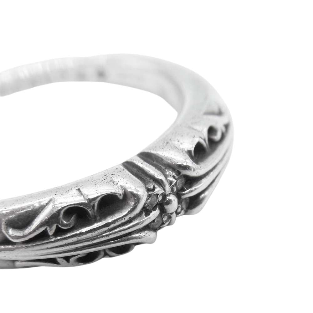 CHROME HEARTS クロムハーツ（原本無） ベイビー クラシック K&T アフター ダイヤ リング シルバー系【中古】