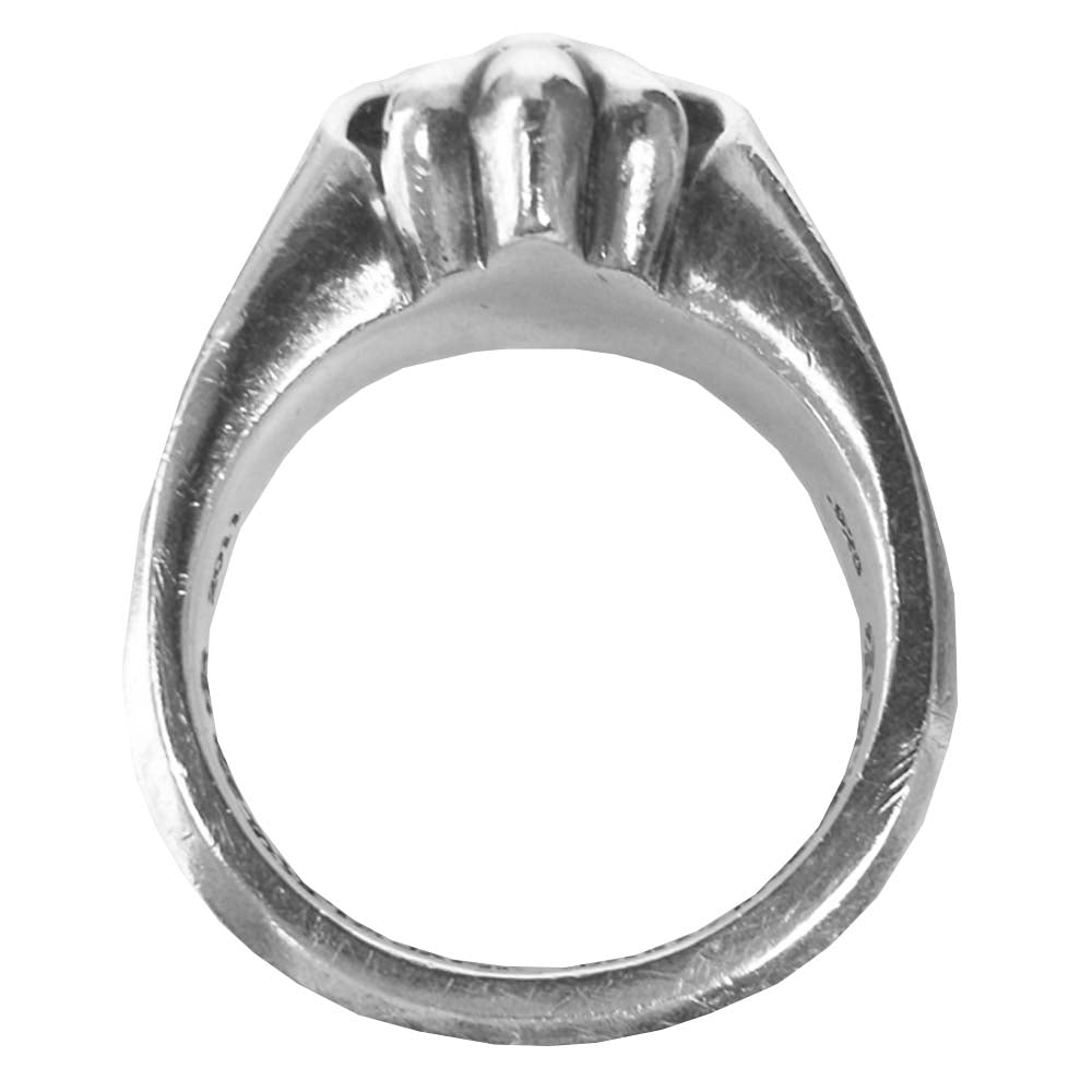 CHROME HEARTS クロムハーツ（原本無） 海外インボイスコピー付属 カットアウト CHプラス スモール シルバー系 17号程度【中古】