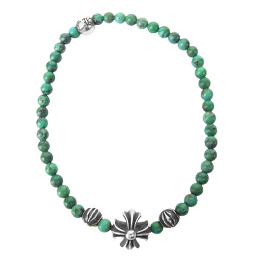 CHROME HEARTS クロムハーツ（原本有） BEAD 4mm クロスボール ビーズ シルバー系【中古】