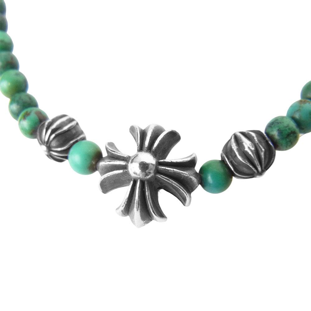 CHROME HEARTS クロムハーツ（原本有） BEAD 4mm クロスボール ビーズ シルバー系【中古】