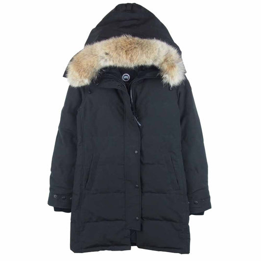 CANADA GOOSE カナダグース SHELBURNE PARKA シェルバーン パーカー ダウン コート ジャケット ブラック系 L【美品】【中古】