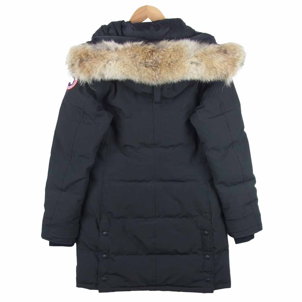 CANADA GOOSE カナダグース SHELBURNE PARKA シェルバーン パーカー ダウン コート ジャケット ブラック系 L【美品】【中古】