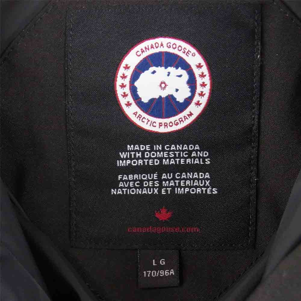 CANADA GOOSE カナダグース SHELBURNE PARKA シェルバーン パーカー ダウン コート ジャケット ブラック系 L【美品】【中古】