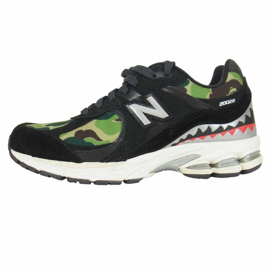 NEW BALANCE ニューバランス × A BATHING APE アベイシングエイプ 2002R マルチカラー系 26cm【美品】【中古】