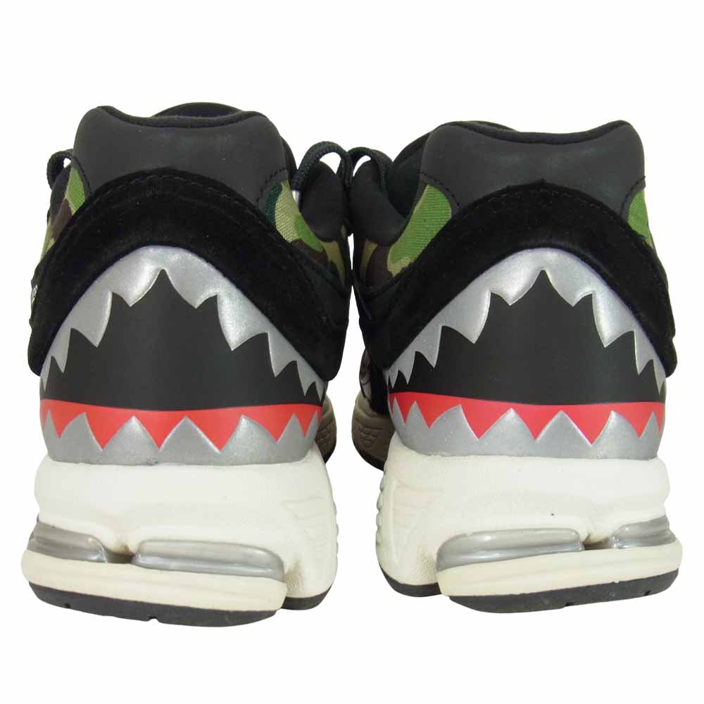 NEW BALANCE ニューバランス × A BATHING APE アベイシングエイプ 2002R マルチカラー系 26cm【美品】【中古】