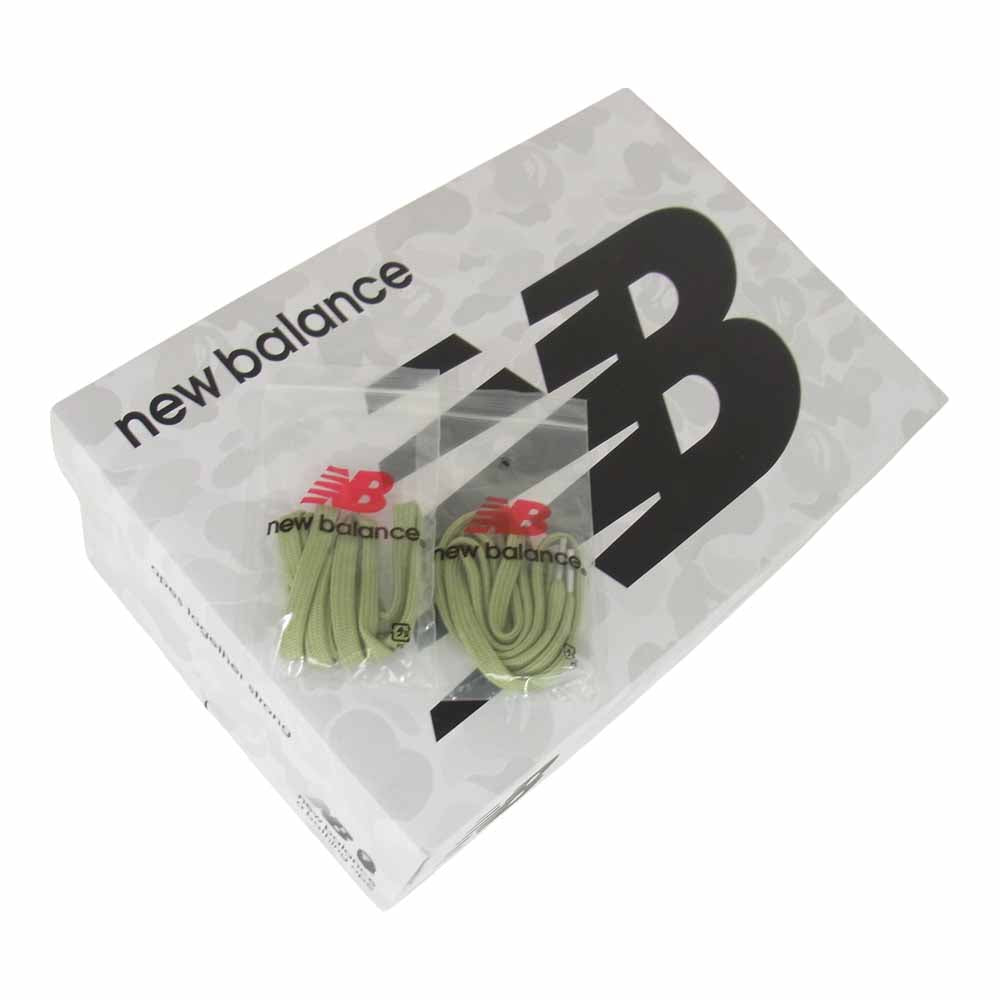 NEW BALANCE ニューバランス × A BATHING APE アベイシングエイプ 2002R マルチカラー系 26cm【美品】【中古】