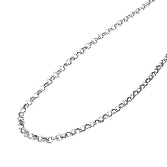 CHROME HEARTS クロムハーツ（原本無） NECKCHAIN R18 ロールチェーン ネックレス 18インチ シルバー系【中古】