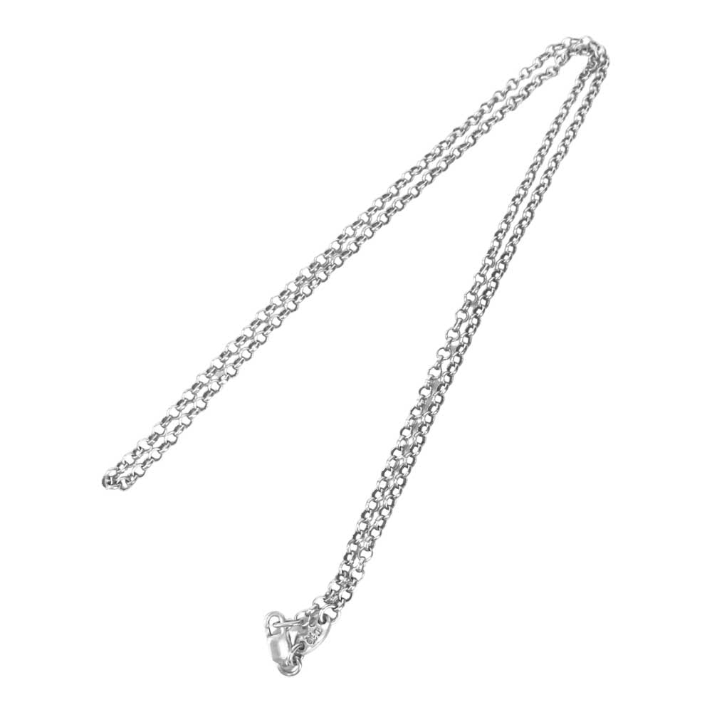 CHROME HEARTS クロムハーツ（原本無） NECKCHAIN R18 ロールチェーン ネックレス 18インチ シルバー系【中古】