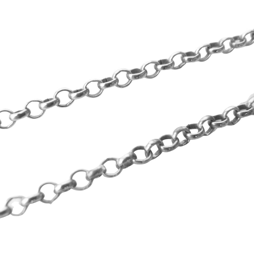 CHROME HEARTS クロムハーツ（原本無） NECKCHAIN R18 ロールチェーン ネックレス 18インチ シルバー系【中古】