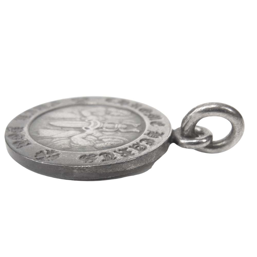 CHROME HEARTS クロムハーツ（原本無） V1 エンジェルメダル チャーム シルバー系【中古】